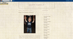 Desktop Screenshot of myscottfamily.blogspot.com