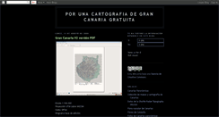 Desktop Screenshot of cartografiagrancanaria.blogspot.com