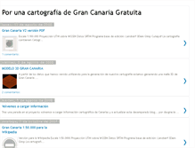 Tablet Screenshot of cartografiagrancanaria.blogspot.com