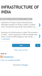 Mobile Screenshot of indianinfras.blogspot.com