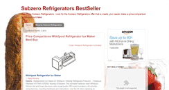 Desktop Screenshot of cheapsubzerorefrigerators.blogspot.com