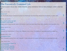 Tablet Screenshot of excessivelyexaminedlife.blogspot.com