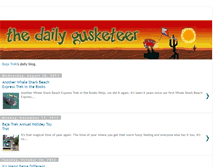 Tablet Screenshot of dailygusketeer.blogspot.com