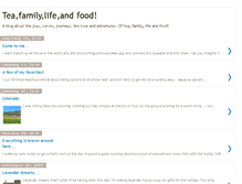 Tablet Screenshot of allthingsteafamilyandfood.blogspot.com