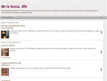 Tablet Screenshot of delabocalaboratoriodental.blogspot.com