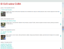 Tablet Screenshot of ojosobrecuba.blogspot.com