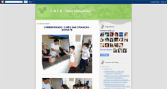 Desktop Screenshot of donasinhazinha.blogspot.com