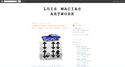 Desktop Screenshot of luismaciasartwork.blogspot.com