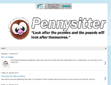 Tablet Screenshot of pennysitter.blogspot.com