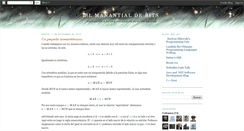 Desktop Screenshot of elmanantialdebits.blogspot.com