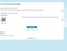 Tablet Screenshot of filoechinodermata-tamy.blogspot.com