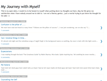 Tablet Screenshot of myjourneywithmyself.blogspot.com