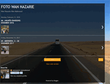 Tablet Screenshot of foto-wan-nazarie.blogspot.com