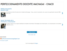 Tablet Screenshot of perfeccionamientodocentemachagai.blogspot.com