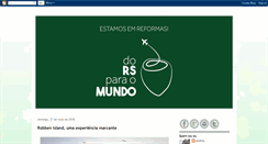 Desktop Screenshot of dorsparaomundo.blogspot.com