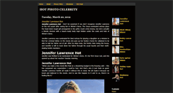 Desktop Screenshot of hotphotocelebritypopular.blogspot.com