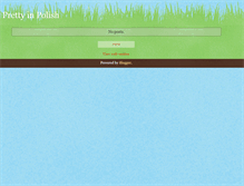 Tablet Screenshot of prettyinp0lish.blogspot.com