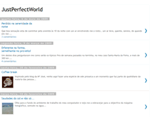 Tablet Screenshot of justperfectworld.blogspot.com