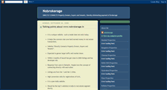 Desktop Screenshot of nobrokeragein.blogspot.com