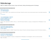 Tablet Screenshot of nobrokeragein.blogspot.com