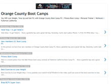 Tablet Screenshot of orangecountybootcamps.blogspot.com