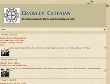 Tablet Screenshot of crawleycatenian.blogspot.com