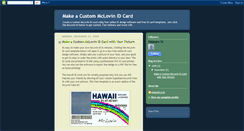 Desktop Screenshot of makeidcard.blogspot.com