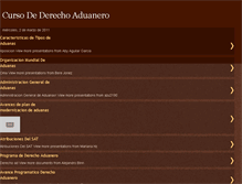 Tablet Screenshot of aduaneromariana.blogspot.com