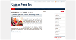 Desktop Screenshot of caesar-news-inc.blogspot.com