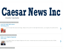 Tablet Screenshot of caesar-news-inc.blogspot.com