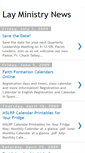 Mobile Screenshot of layministrymslrp.blogspot.com
