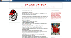 Desktop Screenshot of dawgsontop.blogspot.com