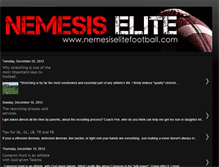 Tablet Screenshot of nemesiselitefootball.blogspot.com