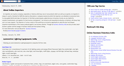 Desktop Screenshot of indian-importers.blogspot.com