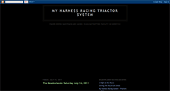 Desktop Screenshot of myharnessracingtriactorsystem.blogspot.com