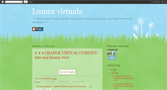 Desktop Screenshot of lumeavirtuala.blogspot.com