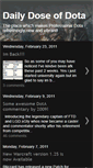 Mobile Screenshot of dailydoseofdota.blogspot.com