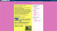 Desktop Screenshot of bibliolaia.blogspot.com