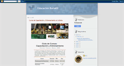 Desktop Screenshot of educacionbursatil.blogspot.com