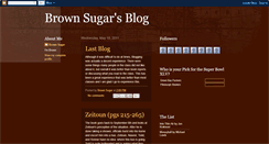 Desktop Screenshot of brownsugarsblog.blogspot.com