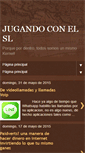 Mobile Screenshot of jugandoconsl.blogspot.com