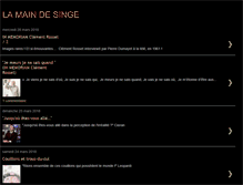 Tablet Screenshot of lamaindesinge.blogspot.com