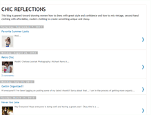 Tablet Screenshot of chicreflections.blogspot.com