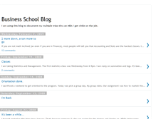 Tablet Screenshot of businessschoolblog.blogspot.com