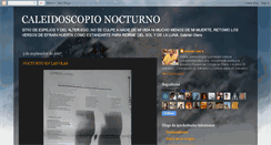 Desktop Screenshot of caleidoscopionocturno.blogspot.com