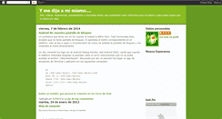 Desktop Screenshot of oyemismo.blogspot.com
