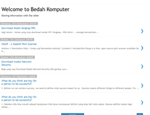 Tablet Screenshot of bedah-komputer.blogspot.com