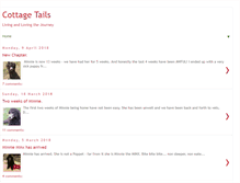 Tablet Screenshot of cottagetails.blogspot.com