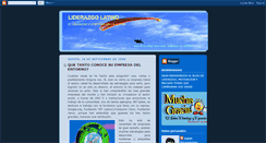 Desktop Screenshot of liderazgolatino.blogspot.com