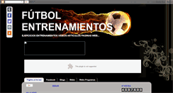 Desktop Screenshot of futbolentrenamientostenerife.blogspot.com